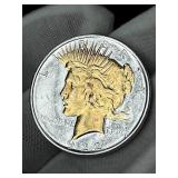 1922 Peace Dollar (Colorized)