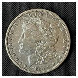 1884 Morgan Silver Dollar