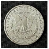 1882 Morgan Silver Dollar