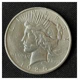 1925 Peace Dollar