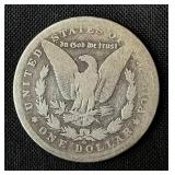 1896-O Morgan Silver Dollar
