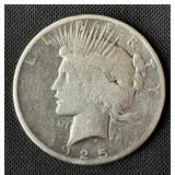 1925 Peace Dollar