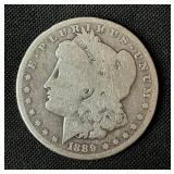 1889-O Morgan Silver Dollar