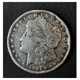 1921-S Morgan Silver Dollar