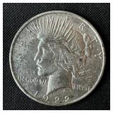 1922-D Peace Dollar