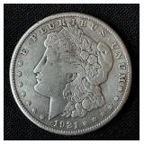 1921-S Morgan Silver Dollar