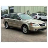 2008 SUBARU OUTBACK 2.5I *All Wheel Drive* (NO RESERVE)