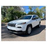 2015 JEEP CHEROKEE SPORT (NO RESERVE)
