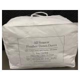 Bokser Home All Season Feather Down Duvet King/Cal King