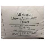 Bokser Home King/Cal King All Season Down Alternative Duvet