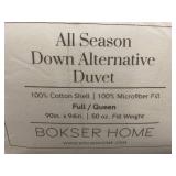 Bokser Home All Season Down Alternative Duvet, Full/Queen