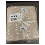 French Linen Box Stitch Quilt - Twin Size