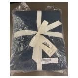 Bokser Home French Linen & Cotton Duvet Cover Set King/Cal King Baltic
