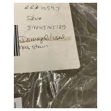 Full/Queen Linen Quilt, French Linen Front, Damaged/Used