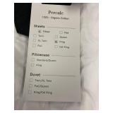 Assorted King and Cal King Bedding Sets - Cotton and Linen