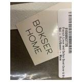 Bokser Home French Linen and Cotton Duvet Cover Set, Full/Queen, Moss