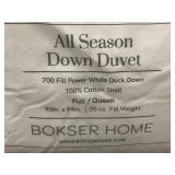 Bokser Home All Season Down Duvet Full/Queen