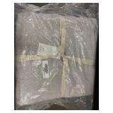 Bokser Home Full/Queen Duvet Cover Pebble Grey Heath