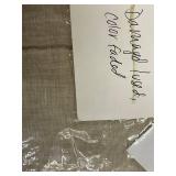 Linen Quilt Putty King/Cal King - Damaged, Color Faded