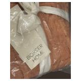 Bokser Home French Linen Box Stitch King Quilted Sham - Canyon Heather