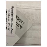 Bokser Home Lightweight Feather/Down Duvet Full/Queen 90"x94"
