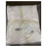 Full/Queen French Linen and Cotton Duvet Cover & Sham Set - White