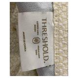 Threshold Asheville Blackout Curtain, Cream, 62 x 50 Inches