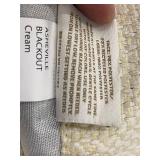 Threshold Asheville Blackout Curtain, Cream, 62 x 50 Inches