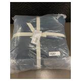 Full Size French Linen Comforter and Sham Set