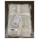 100 Percent French Linen Window Curtain Panels Set, 50x96 Inch