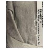 100 Percent French Linen Window Curtain Panels Set, 50x96 Inch