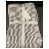 Bokser Home Textured King/Cal King Duvet Cover - 100 Percent Cotton