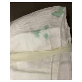 Lot of White 100% Cotton Percale Kitchen Textiles, With Stains