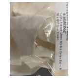 French Linen Window Curtain Set - Cream - 5 Pieces