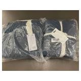 French Linen King Quilt and Sham Set - Baltic