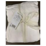 King Size 100 Percent French Linen Sheet Set - White