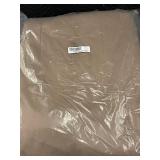 Luxury Velvet Channel Stitched Quilt Full/Queen Sandstone