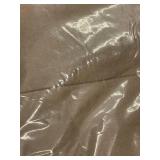 Luxury Velvet Channel Stitched Quilt Full/Queen Sandstone