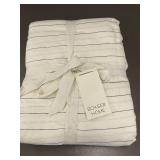 Bokser Home 100 Percent French Linen Full/Queen Duvet Cover