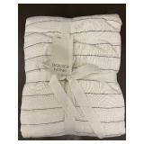 BOKSER HOME King/Cal King Linen Duvet Cover - Stained