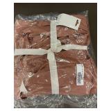 100 Percent French Linen Bathrobe Small Medium Clay