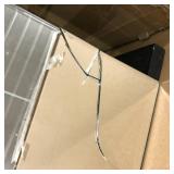 UNITED FURNITURE SIDE TABLE, ALL MIRROR