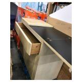 WOOD CABINET, USED, NEEDS TLC