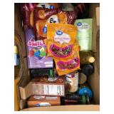 ASSORTED BOX OF FOOD ITEMS