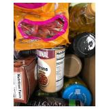 ASSORTED BOX OF FOOD ITEMS