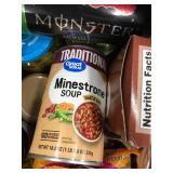 ASSORTED BOX OF FOOD ITEMS