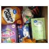 ASSORTED BOX OF FOOD ITEMS