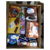 ASSORTED BOX OF FOOD ITEMS