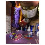 ASSORTED BOX OF FOOD ITEMS
