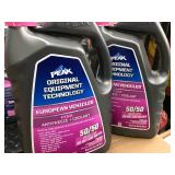 2 @ 1 GAL PEAK EUROPEAN VEHICLES PINK ANTIFREEZE & COOLANT